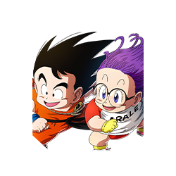 Goku (Youth) & Arale Norimaki