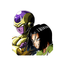 Golden Frieza (Angel) & Android #17