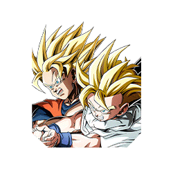 Super Saiyan Goku & Super Saiyan Gohan (Youth)