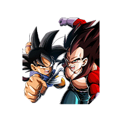 Goku (GT) & Super Saiyan 4 Vegeta