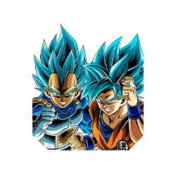 Super Saiyan God SS Goku & 
Super Saiyan God SS Vegeta